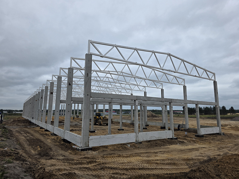 Строительство завода АПРБ