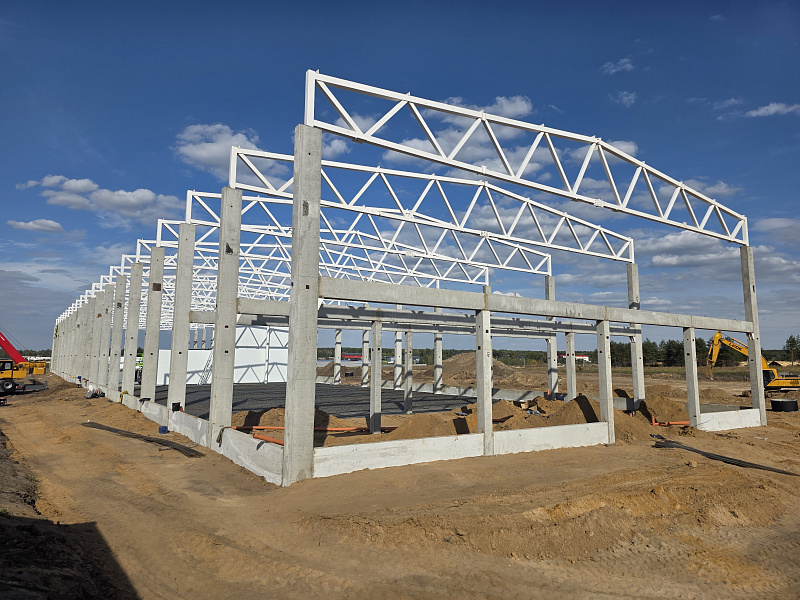 Строительство завода АПРБ