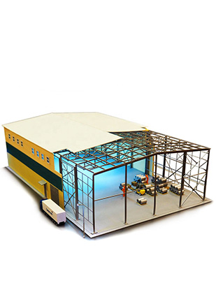 Строительство склада 24х60х6м