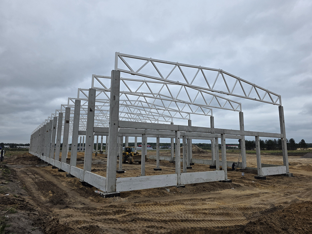 Строительство завода АПРБ